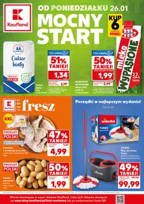 Kaufland - gazetka promocyjna Mocny Start od poniedziałku 26.01 do środy 28.01