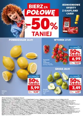 Kaufland - gazetka promocyjna Mocny Start od poniedziałku 26.01 do środy 28.01 - strona 30