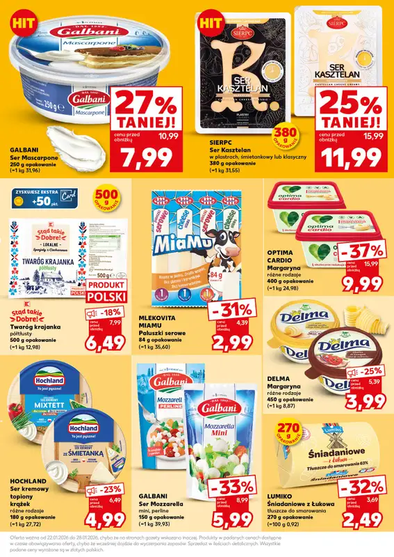 Kaufland - gazetka promocyjna Mocny Start od poniedziałku 26.01 do środy 28.01 - strona 19