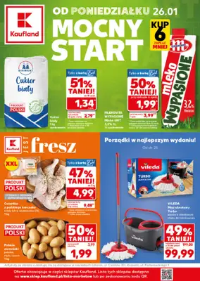 Kaufland - gazetka promocyjna Mocny Start od poniedziałku 26.01 do środy 28.01