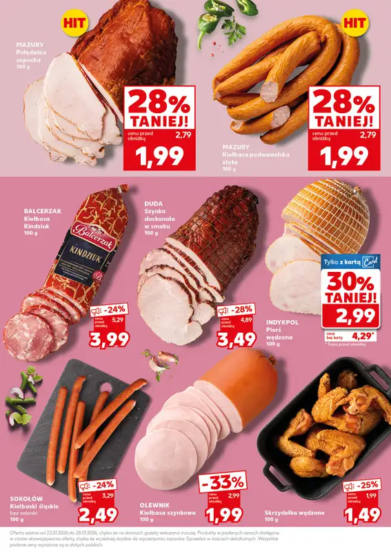 Kaufland - gazetka promocyjna Mocny Start od poniedziałku 26.01 do środy 28.01 - strona 13