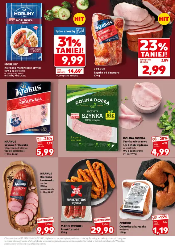 Kaufland - gazetka promocyjna Mocny Start od poniedziałku 26.01 do środy 28.01 - strona 17