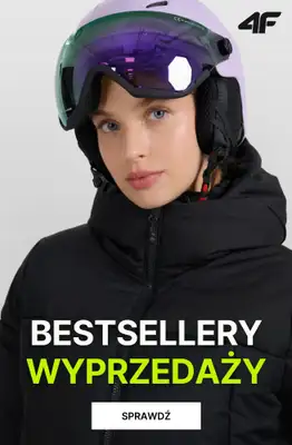 4F - gazetka promocyjna Bestsellery wyprzedaży! od piątku 23.01 