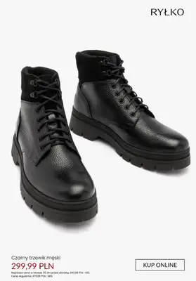 Ryłko - gazetka promocyjna Męskie obuwie NA CHŁÓD - promocje! od niedzieli 25.01  - strona 10