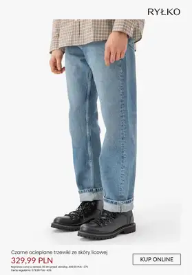 Ryłko - gazetka promocyjna Męskie obuwie NA CHŁÓD - promocje! od niedzieli 25.01  - strona 3