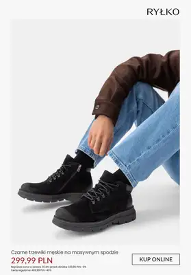 Ryłko - gazetka promocyjna Męskie obuwie NA CHŁÓD - promocje! od niedzieli 25.01  - strona 6
