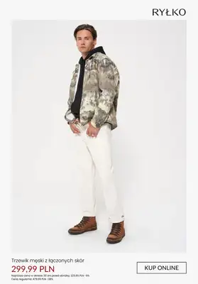 Ryłko - gazetka promocyjna Męskie obuwie NA CHŁÓD - promocje! od niedzieli 25.01  - strona 8
