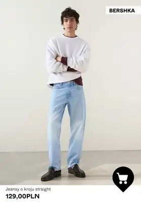 Bershka - gazetka promocyjna Męskie JEANSY od niedzieli 25.01  - strona 6