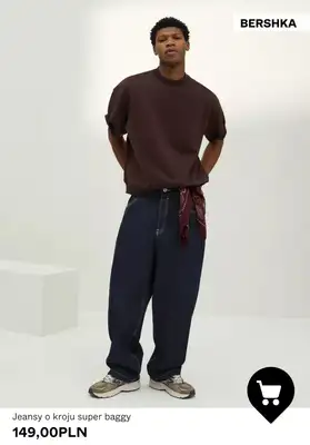 Bershka - gazetka promocyjna Męskie JEANSY od niedzieli 25.01  - strona 9