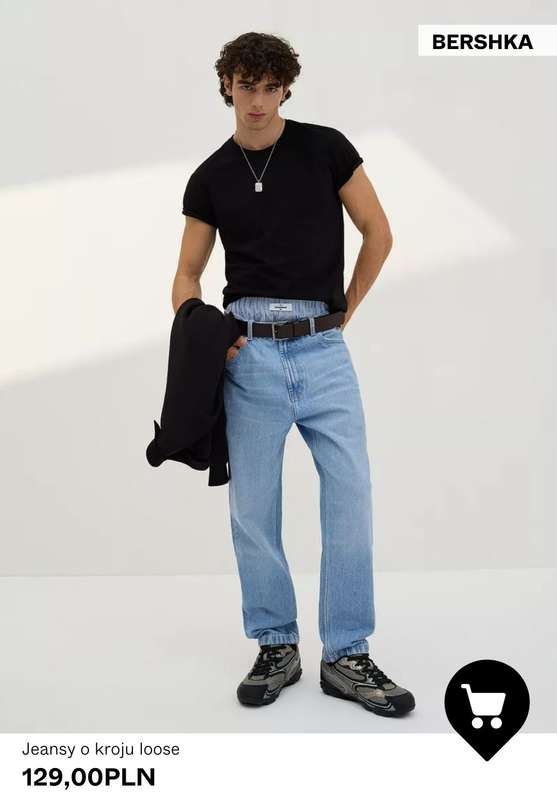 Bershka - gazetka promocyjna Męskie JEANSY od niedzieli 25.01  - strona 2