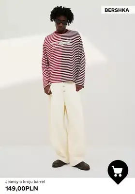 Bershka - gazetka promocyjna Męskie JEANSY od niedzieli 25.01  - strona 10