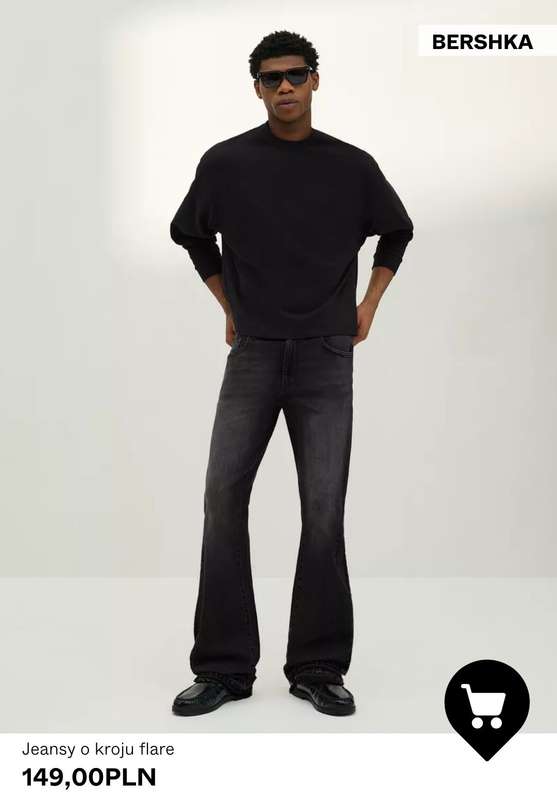 Bershka - gazetka promocyjna Męskie JEANSY od niedzieli 25.01  - strona 4