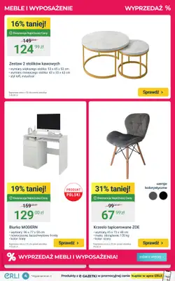 ERLI - gazetka promocyjna Bestsellery – meble i wyposażenie domu! od piątku 23.01 do niedzieli 25.01 - strona 4