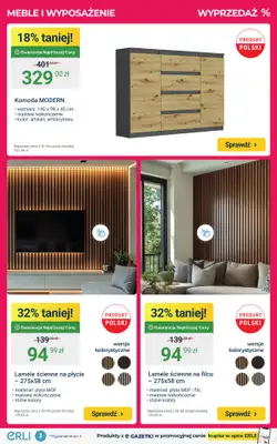 ERLI - gazetka promocyjna Bestsellery – meble i wyposażenie domu! od piątku 23.01 do niedzieli 25.01 - strona 3