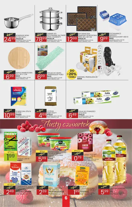 Wafelek - gazetka promocyjna Gazetka od poniedziałku 26.01 do soboty 07.02 - strona 6