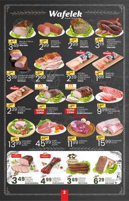 Wafelek - gazetka promocyjna Gazetka od poniedziałku 26.01 do soboty 07.02 - strona 2