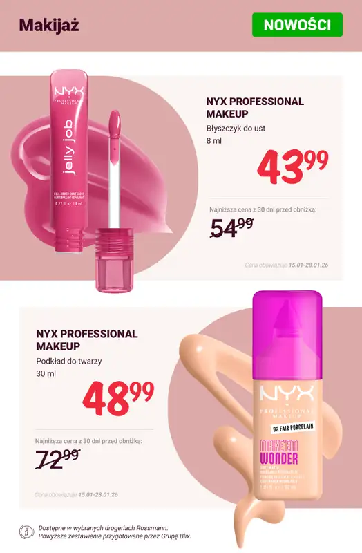 Rossmann - gazetka promocyjna Superokazje na nowości! od piątku 23.01 do środy 28.01 - strona 3