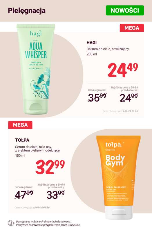 Rossmann - gazetka promocyjna Superokazje na nowości! od piątku 23.01 do środy 28.01 - strona 10