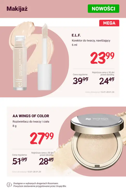 Rossmann - gazetka promocyjna Superokazje na nowości! od piątku 23.01 do środy 28.01 - strona 5