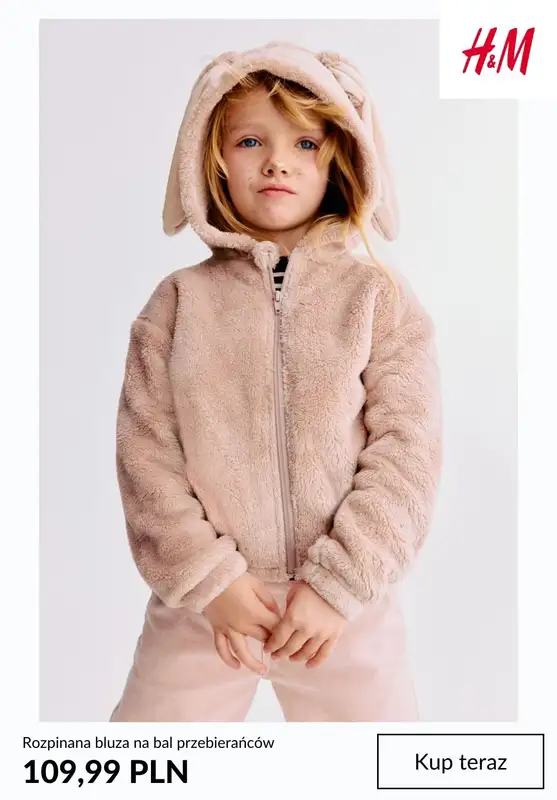 H&M - gazetka promocyjna Swetry i bluzy dla dziewczynki od niedzieli 25.01  - strona 2