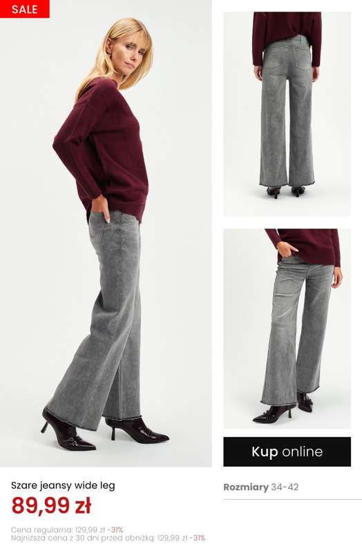 Top Secret - gazetka promocyjna -30% na wszystko przy zakupach za min. 119,99 zł od piątku 23.01 do poniedziałku 26.01 - strona 4