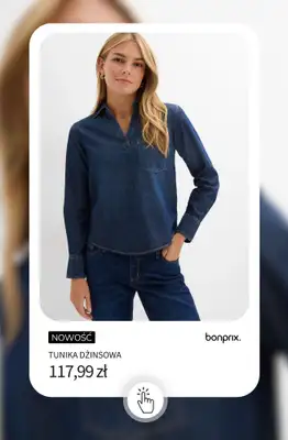 bonprix - gazetka promocyjna Kolekcja DENIM Darlings od piątku 23.01  - strona 2