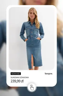 bonprix - gazetka promocyjna Kolekcja DENIM Darlings od piątku 23.01  - strona 4