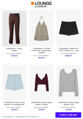Lounge by Zalando - gazetka promocyjna Do -85% Stradivarius od piątku 23.01 do niedzieli 25.01 - strona 5