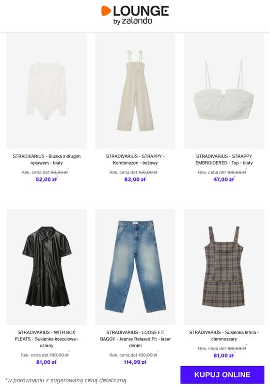 Lounge by Zalando - gazetka promocyjna Do -85% Stradivarius od piątku 23.01 do niedzieli 25.01 - strona 9