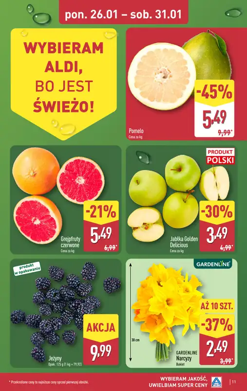 Aldi - gazetka promocyjna Weekend super cen w Aldi! od czwartku 29.01 do soboty 31.01 - strona 11
