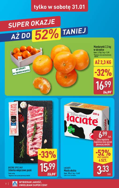 Aldi - gazetka promocyjna Weekend super cen w Aldi! od czwartku 29.01 do soboty 31.01 - strona 2