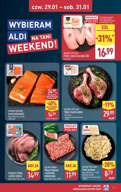 Aldi - gazetka promocyjna Weekend super cen w Aldi! od czwartku 29.01 do soboty 31.01 - strona 7