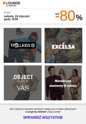 Lounge by Zalando - gazetka promocyjna Do -80% promocje na wybrane marki na WEEKEND! od soboty 24.01 do niedzieli 25.01 - strona 6