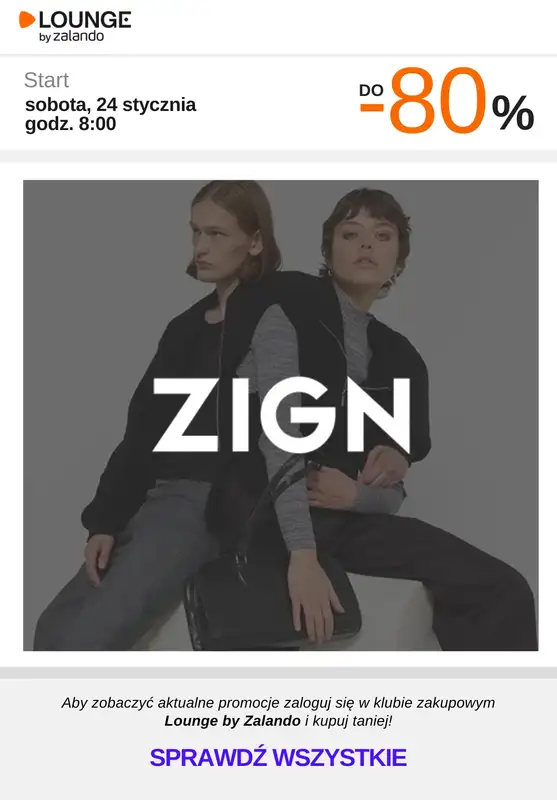 Lounge by Zalando - gazetka promocyjna Do -80% promocje na wybrane marki na WEEKEND! od soboty 24.01 do niedzieli 25.01 - strona 9