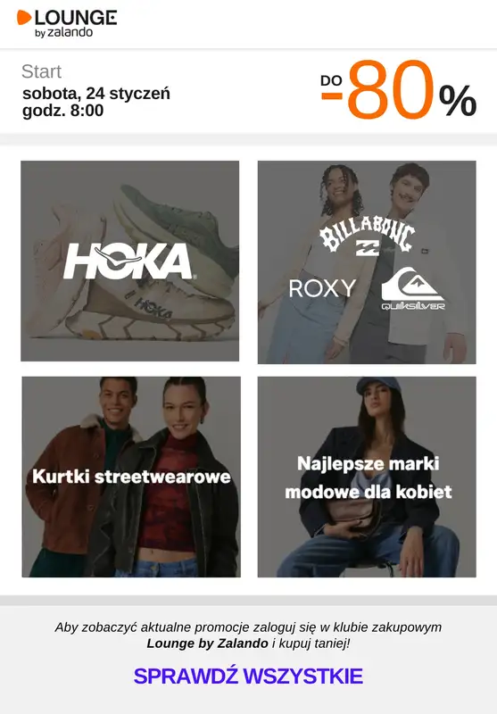 Lounge by Zalando - gazetka promocyjna Do -80% promocje na wybrane marki na WEEKEND! od soboty 24.01 do niedzieli 25.01 - strona 5