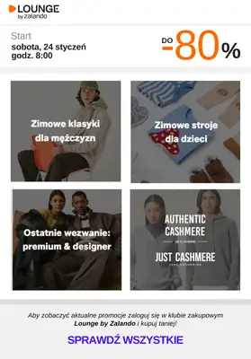 Lounge by Zalando - gazetka promocyjna Do -80% promocje na wybrane marki na WEEKEND! od soboty 24.01 do niedzieli 25.01 - strona 7