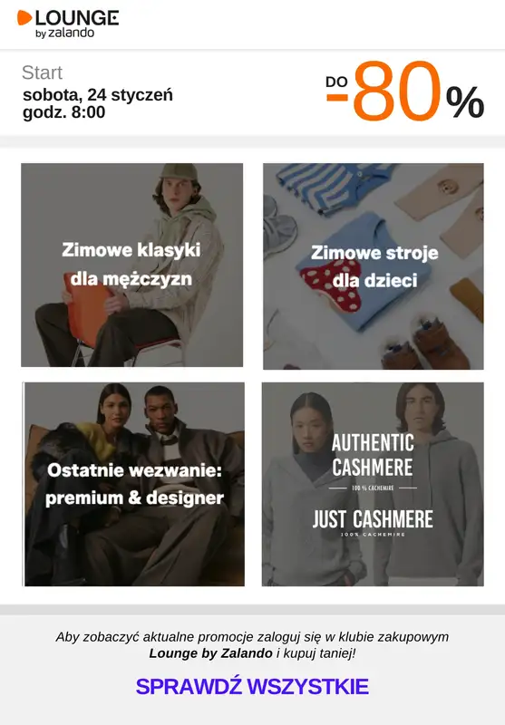 Lounge by Zalando - gazetka promocyjna Do -80% promocje na wybrane marki na WEEKEND! od soboty 24.01 do niedzieli 25.01 - strona 7