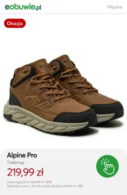 eobuwie.pl - gazetka promocyjna Buty trekkingowe na wyprzedaży od piątku 23.01 do poniedziałku 02.02 - strona 8