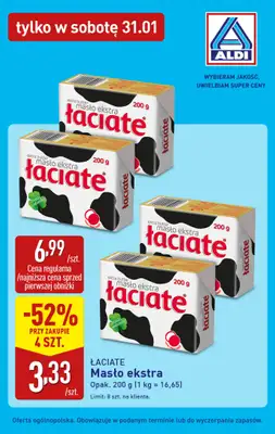 Aldi - gazetka promocyjna Wybieram Aldi na tani weekend! od soboty 31.01 do soboty 31.01 - strona 2