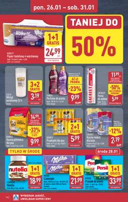 Aldi - gazetka promocyjna Pełny katalog! od poniedziałku 26.01 do soboty 31.01 - strona 14