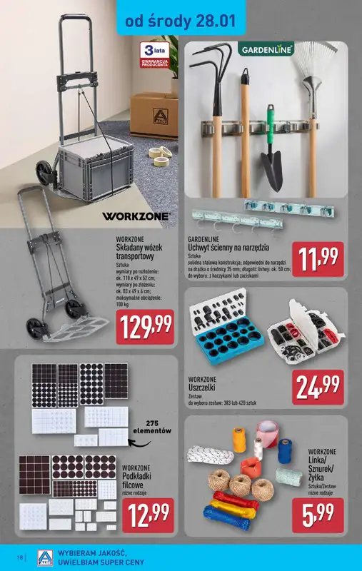 Aldi - gazetka promocyjna Pełny katalog! od poniedziałku 26.01 do soboty 31.01 - strona 18