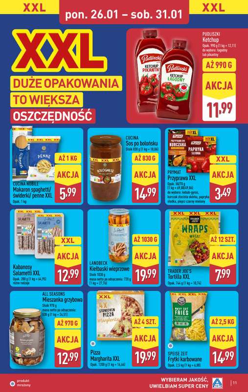 Aldi - gazetka promocyjna Pełny katalog! od poniedziałku 26.01 do soboty 31.01 - strona 11