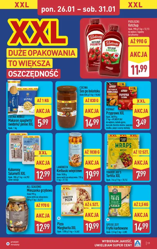 Aldi - gazetka promocyjna Pełny katalog! od poniedziałku 26.01 do soboty 31.01 - strona 11
