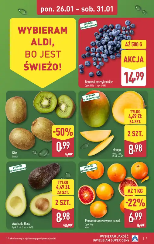 Aldi - gazetka promocyjna Pełny katalog! od poniedziałku 26.01 do soboty 31.01 - strona 3