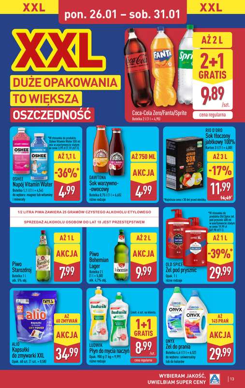 Aldi - gazetka promocyjna Pełny katalog! od poniedziałku 26.01 do soboty 31.01 - strona 13