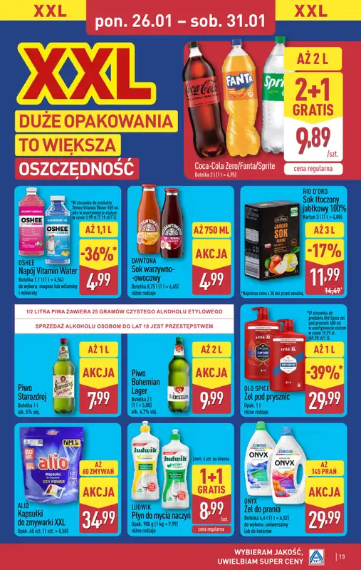 Aldi - gazetka promocyjna Pełny katalog! od poniedziałku 26.01 do soboty 31.01 - strona 13