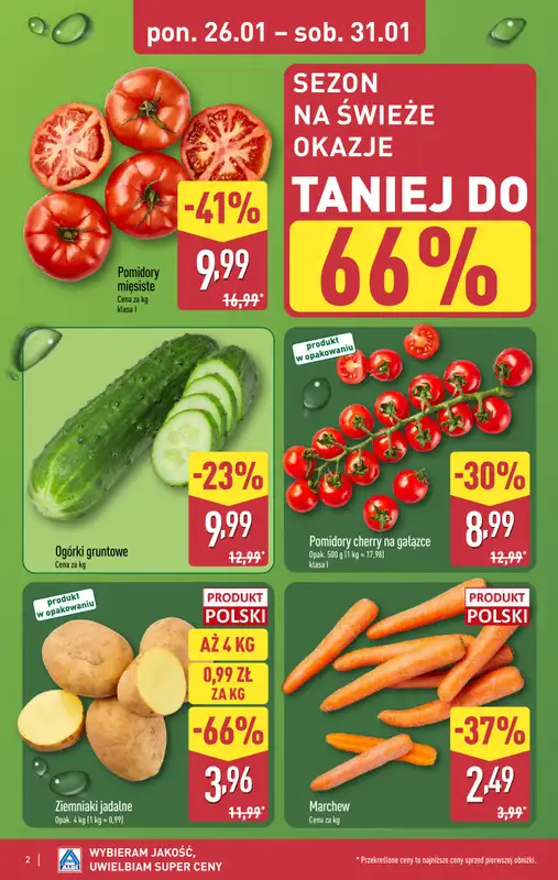 Aldi - gazetka promocyjna Pełny katalog! od poniedziałku 26.01 do soboty 31.01 - strona 2