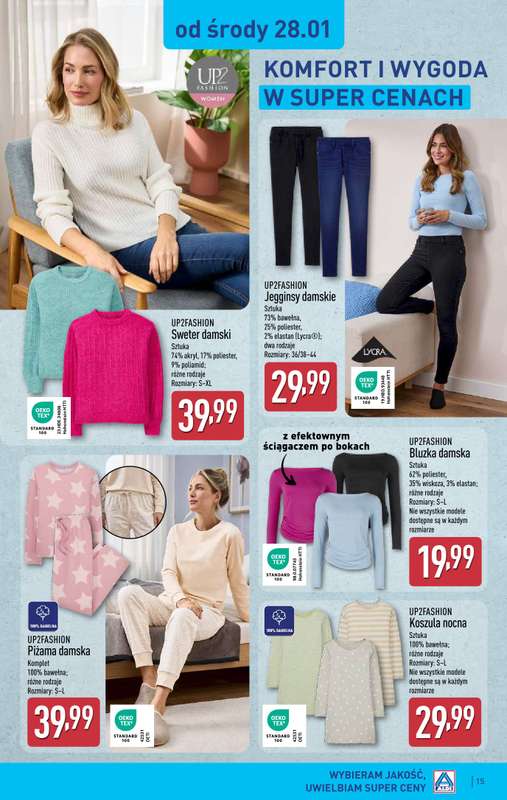 Aldi - gazetka promocyjna Pełny katalog! od poniedziałku 26.01 do soboty 31.01 - strona 15