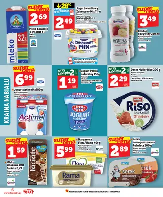 TOPAZ - gazetka promocyjna Nowa gazetka od czwartku, 29.01 od czwartku 29.01 do środy 04.02 - strona 6