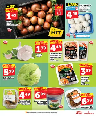 TOPAZ - gazetka promocyjna Nowa gazetka od czwartku, 29.01 od czwartku 29.01 do środy 04.02 - strona 5
